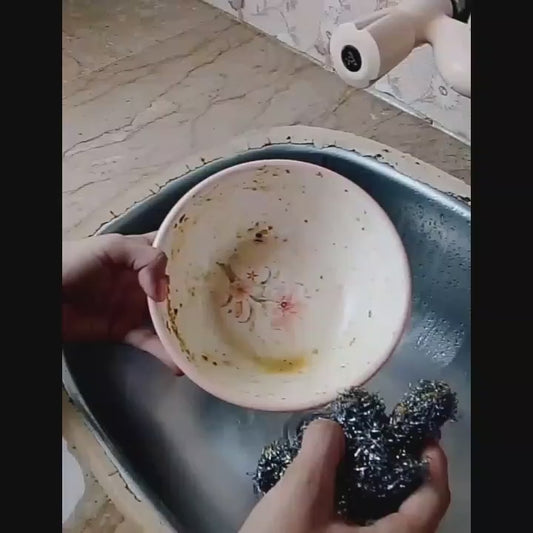 Scrubber with Soap Dispenser